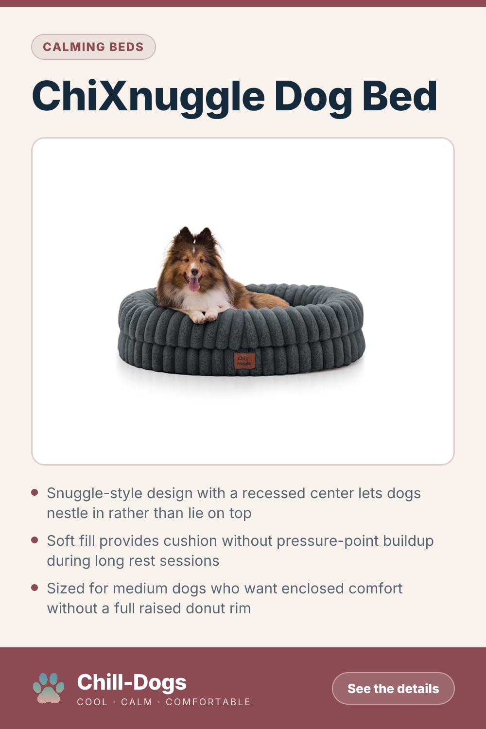 ChiXnuggle Dog Bed — Chill-Dogs pin